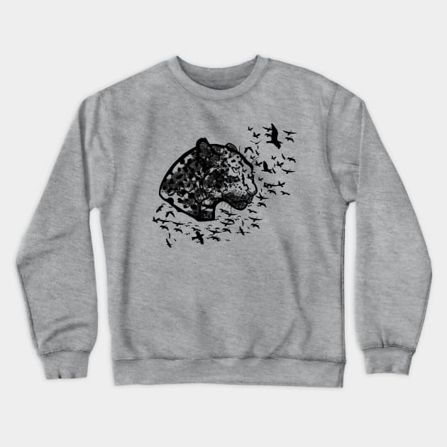 Forest Leopard Crewneck Sweatshirt by Astrablink7